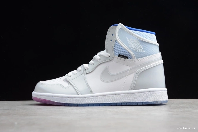 Jordan Racer Air White CK6637-104 Blue Zoom Retro 1 High 0723
